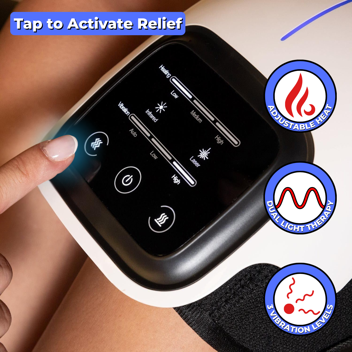 Norlume Red Therapy Wrap front view